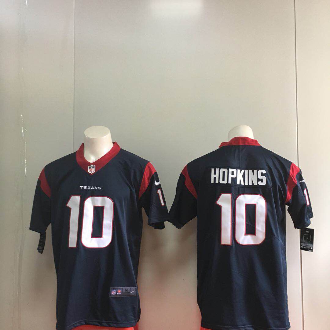 Men Houston Texans #10 Hopkins Blue Nike Vapor Untouchable Limited NFL Jerseys->houston texans->NFL Jersey